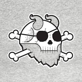 Jolly Rogers Tee Beard T-Shirt